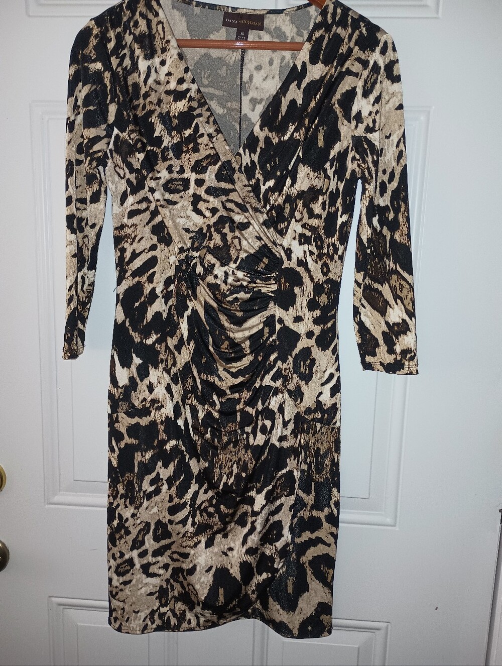 Dana Buchman Women's Printed Comfortable Dress.